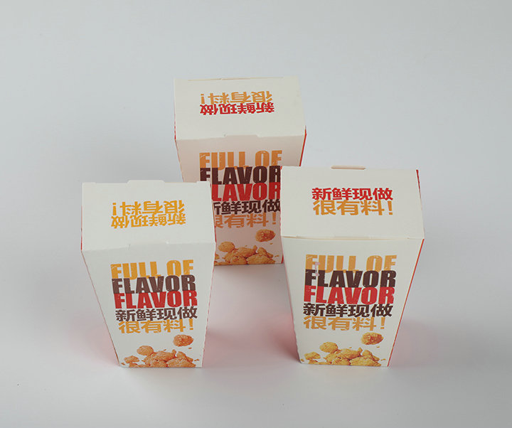 French fries box , popcorn chicken box